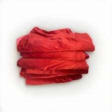 Set of Six 8ft Curtains Ruby Red Christmas Red Blackout Curtain Panels