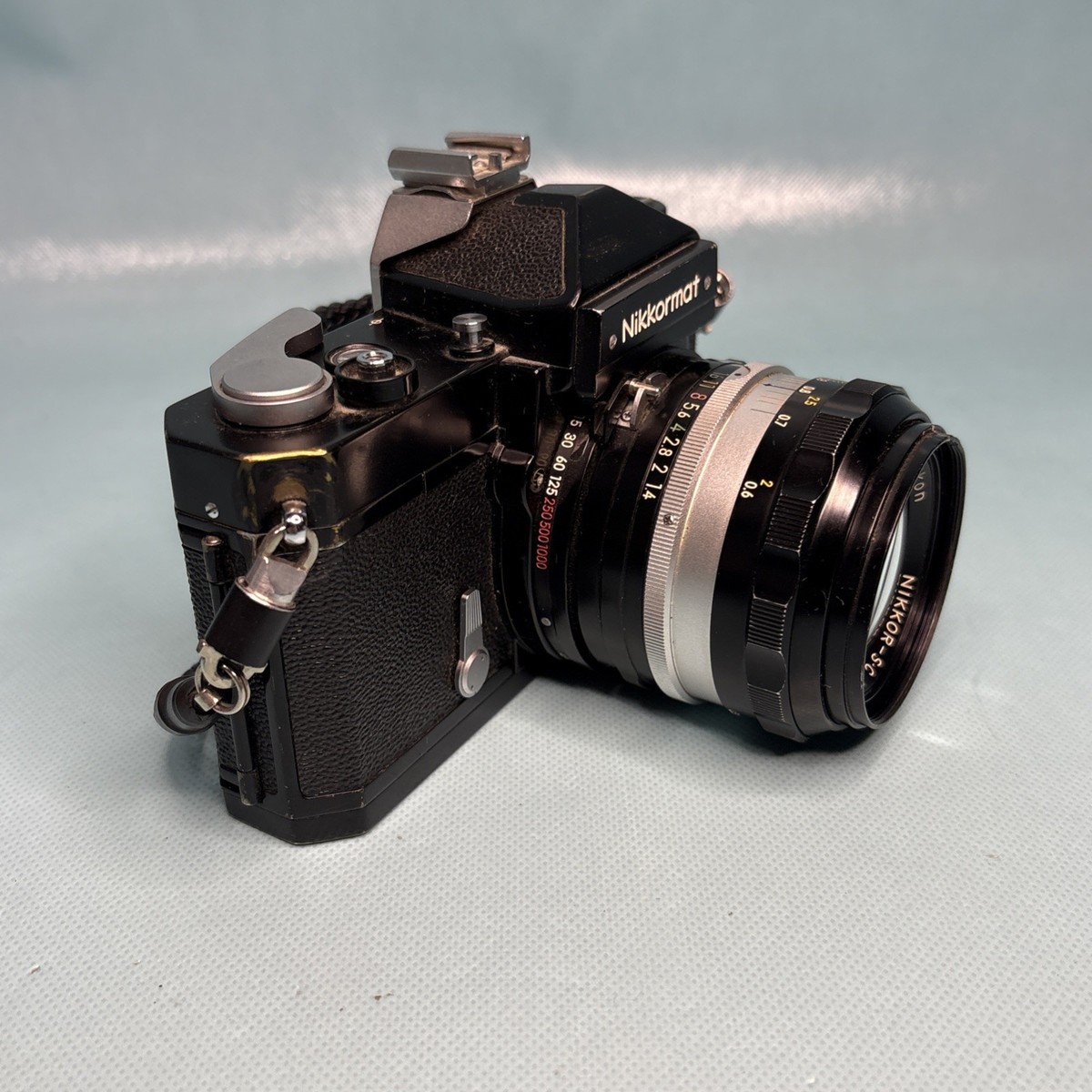 Nikon Nikkormat FTN Black 35mm Film SLR Camera w/ Nikkor SC Auto