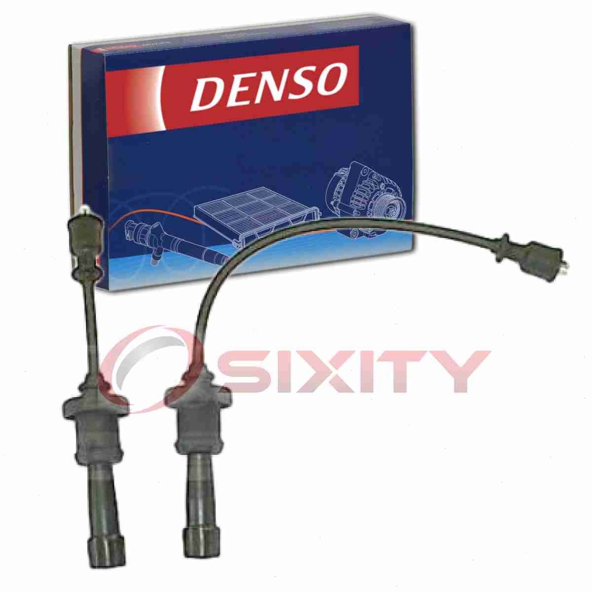 Denso Spark Plug Wire Set for 2001-2006 Hyundai Santa Fe 2.4L L4 Ignition vy