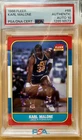 Karl Malone HOF Signed 1986-87 Fleer Basketball #68 RC PSA AUTO 10