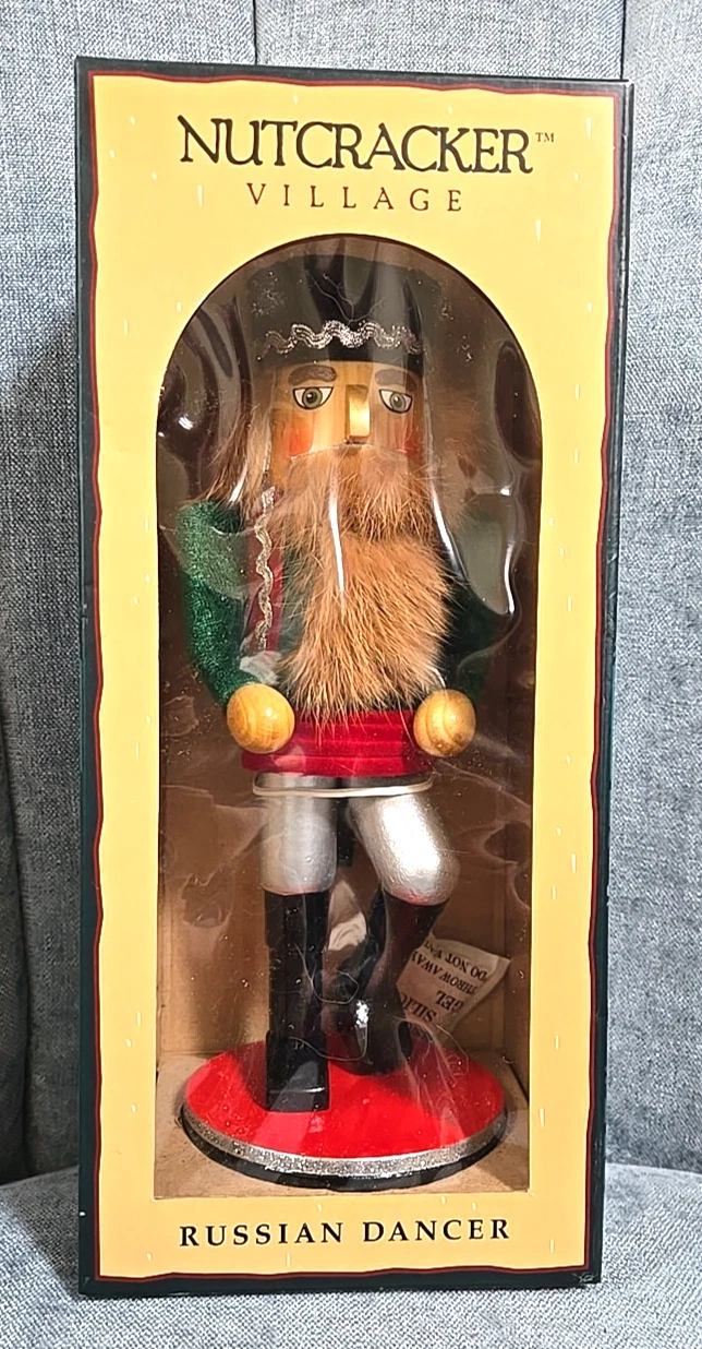 1999 Nutcracker Village Russian Dancer 12" Nutcracker Christmas NEW in Box
Opens in a new window or