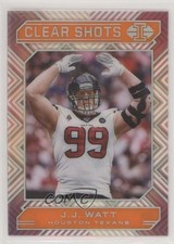 2020 Panini Illusions Clear Shots Orange JJ Watt #10 9ij