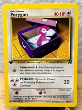 Team Rocket Porygon 48/82 Uncommon Pokemon 1st Edition MP on eBay