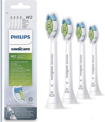 Philips Sonicare DiamondClean Toothbrush Replacement Heads 4 pieces, (HX6064/10)