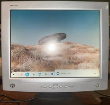 Gateway FPD1530 15" LCD Computer Monitor w/ VGA+Power Cables Tested & Working