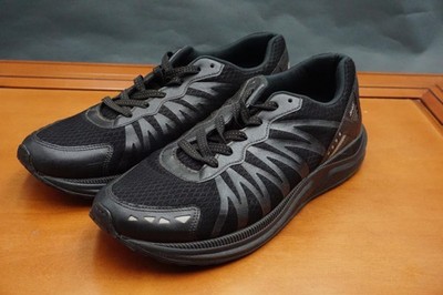SAS Shoes Mens 10.5 US EE Black Mesh Walking Sneakers Vibram Sole Reflective