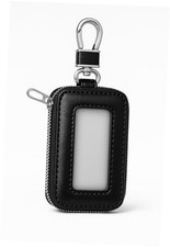 AC4 Car Key Case and Holder  Unisex Key Fob Cover with Keyring Hook, Clear