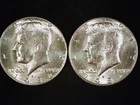 1982-P and D Kennedy Half Dollars (2 coins) AU+. Free Shipping!