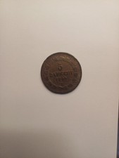 MONETA STATO PONTIFICIO PIO IX 5 BAIOCCHI 1849 Anno IV 1 Tipo  ROMA S49