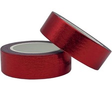 aufodara 2 Rollen 10m x 15mm Washi Tape Set Deko Klebeband Glitter Metallic