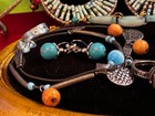 💙SWEET! 25 piece lot FIVE Vintage Jewelry Suites- Hints of the Southwest🩵Blues — photo 7