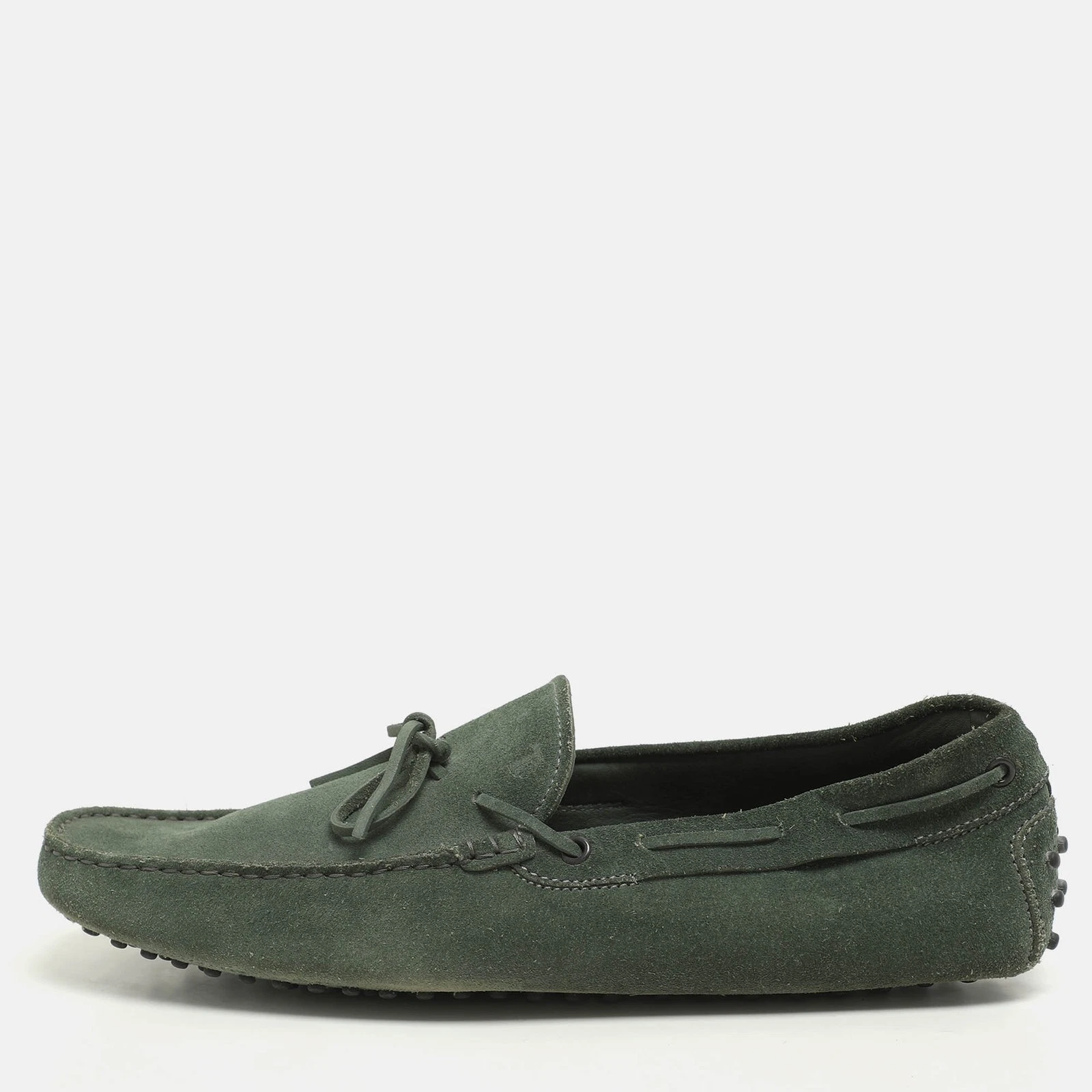 TOD’S Mocassini Tod's in camoscio verde taglia 45