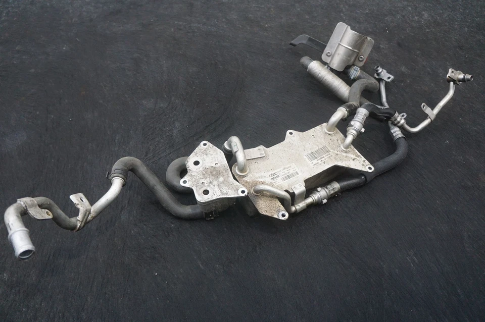 Conjunto de línea de enfriador de aceite de transmisión automática OEM 4H0317021H Audi RS7 2014-18 Foto 2 de 4