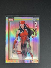 2026 Topps Chrome Marvel Comics Elektra #116 Refractor