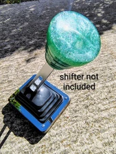 Mint Green Barrel Gear Shift Knob 3/8-16 Thread size pearl green hot rod 