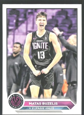 2023-24 Topps G-League Basketball 25 Matas Buzelis, G League Ignite