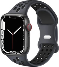 Soft Silicone Strap Compatible with Apple Watch Series 11/10/9 38mm 40mm 41mm