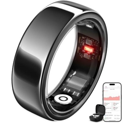 Smring Smart Ring, Fitness Tracking Ring, Heart Rate Monitor Health Tracker #9