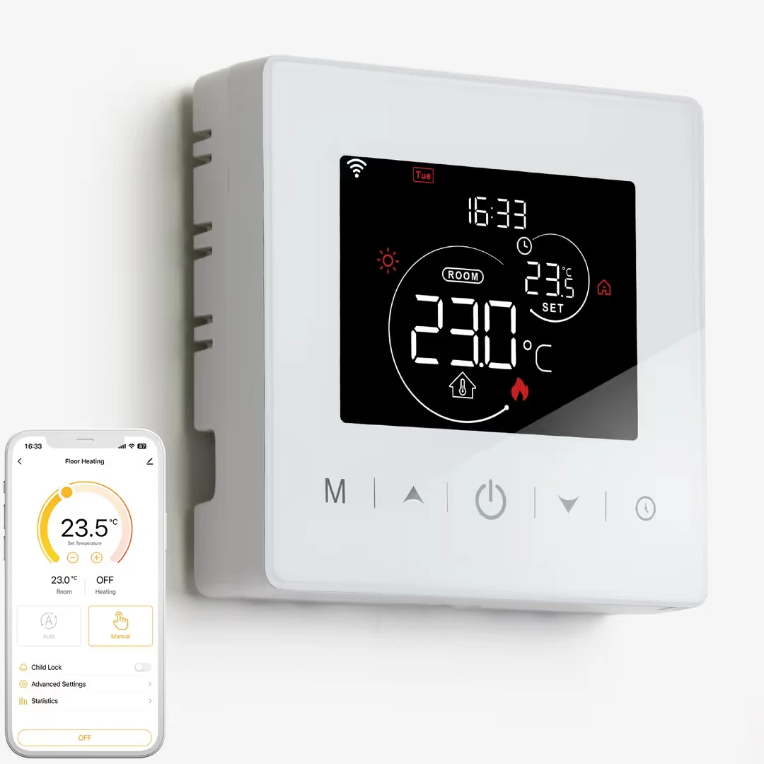 BEOK WiFi Smart Thermostat for Combi Boiler, Programmable Digital Wireless with