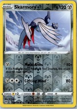 Skarmory - Darkness Ablaze 120/189 - Common Reverse Holo LP - Pokemon Card