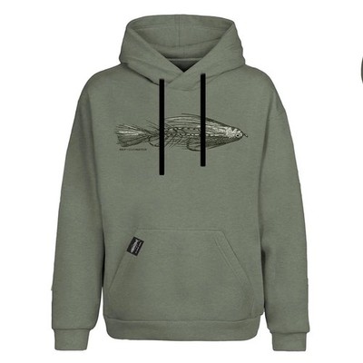 RepYourWater Recycled Saddleback Hooded Sweatshirt Large Go