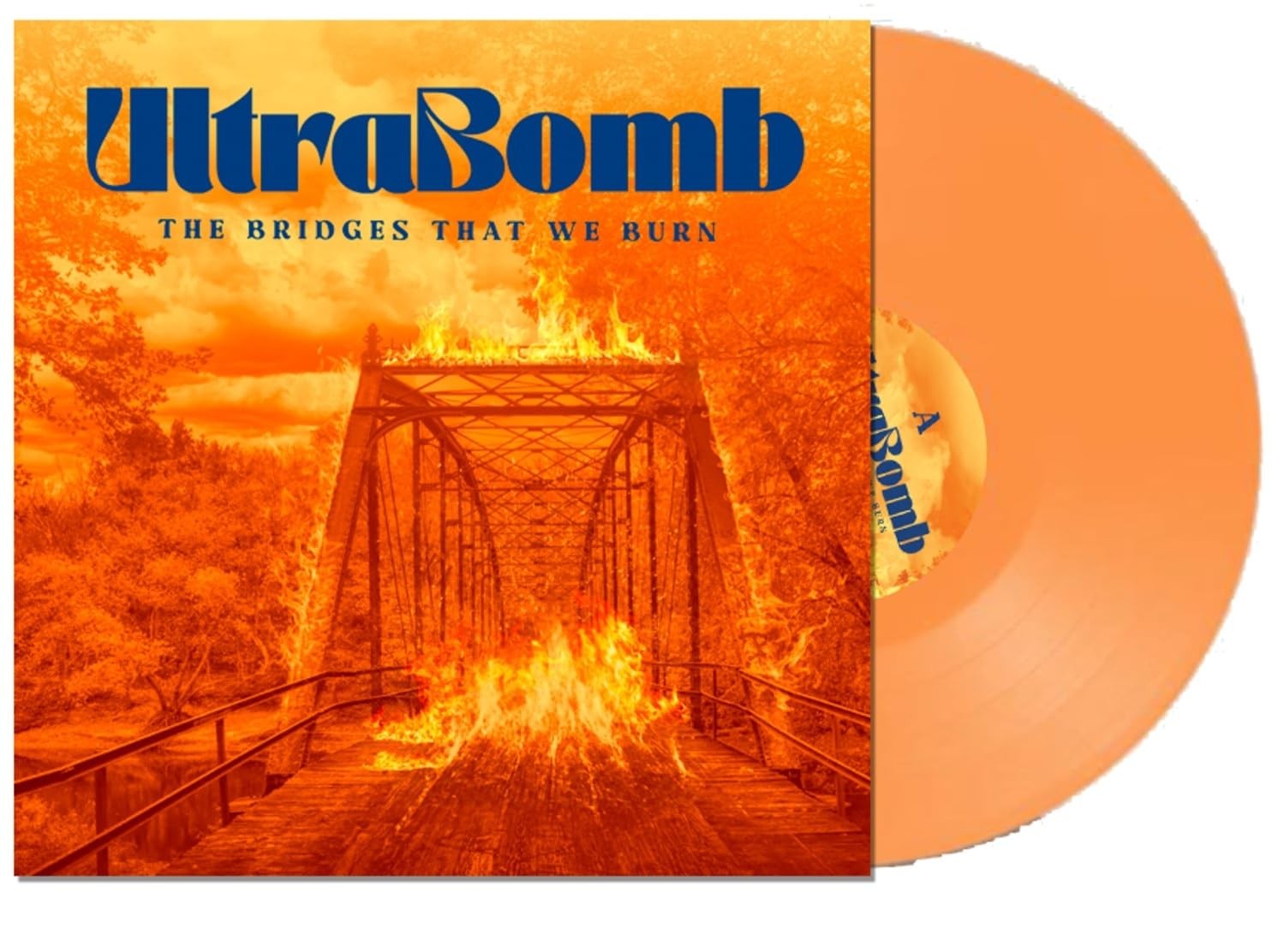 Ultrabomb Bridges That We Burn (Orange Vinyl) LP Vinyl DCJV104 NEW