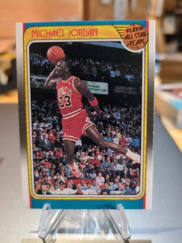 1988-89 Fleer Basketball #120 Michael Jordan All-Star Bulls HOF GOAT C