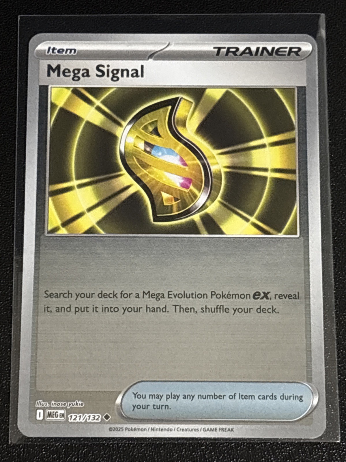 Pokémon TCG Mega Evolution Mega Signal Reverse Holofoil 121/132 NM