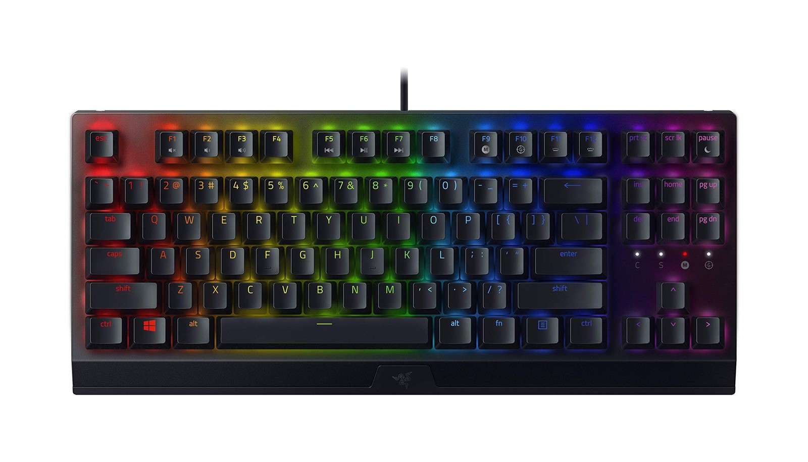 Razer Green Blackwidow V3 Tenkeyless Keyboard Gaming Usb Qwerty Uk English B - Image 5