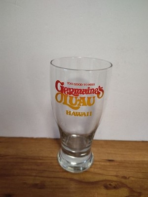 Germaine's Luau Hawaii ''Too Good To Miss'' 12 oz. Beer Glass EUC