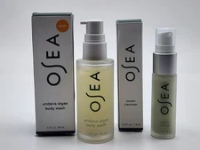OSEA 2pc Lot Ocean Cleanser 18ml + Undaria Algae Body Wash 45ml Travel Size