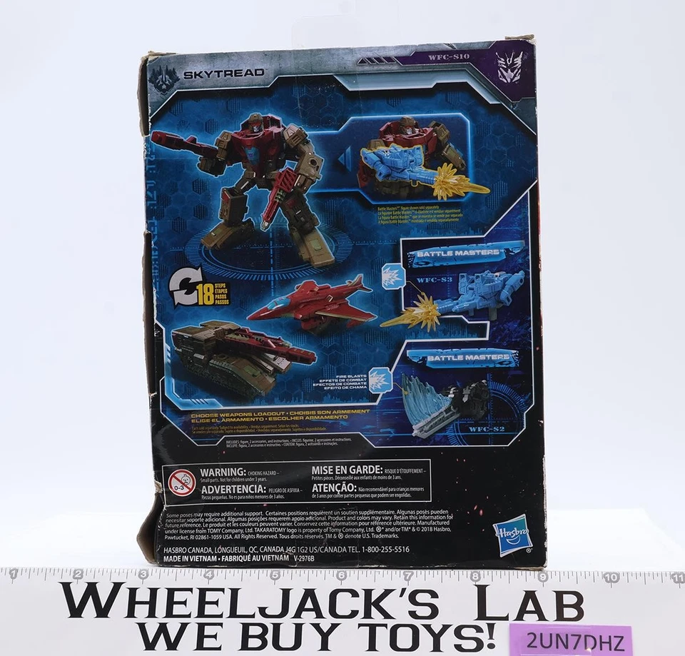 Skytread Transformers Siege War For Cybertron 2018 Hasbro Figure NEW SEALED - Image 3 of 4