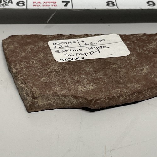 Inuit Eskimo Bone Hide Scraper - Charles Gill Estate - Picture 2 of 11