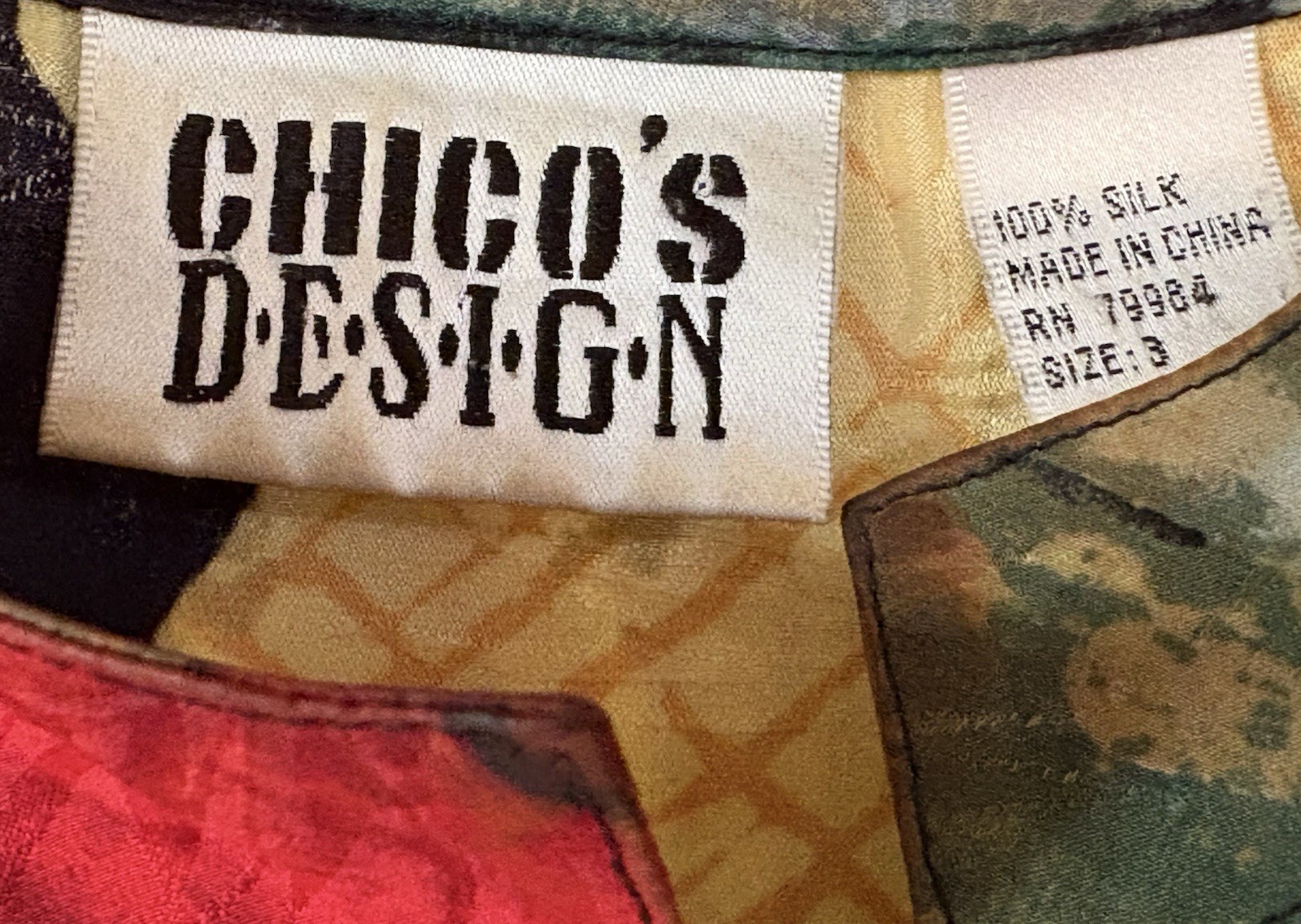 Chico's Patchwork Jacket With Beautiful Embroider… - image 3