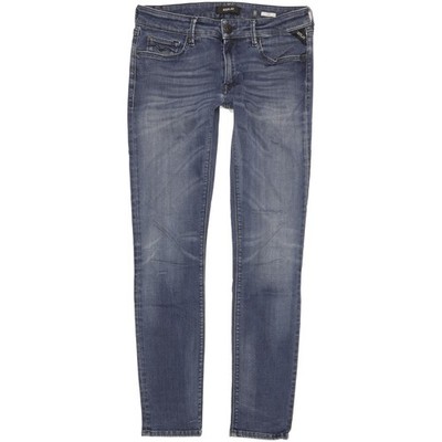 Replay Luz Damen Jeans blau Skinny Slim Stretch W31 L30 (106607)