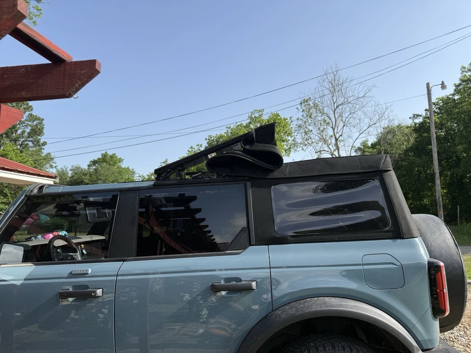 Ford Convertible 21 a 25 Bronco OEM sarga negra techo blando 4 puertas Foto 3 de 4