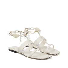 Jimmy Choo Reed Leather Flat
