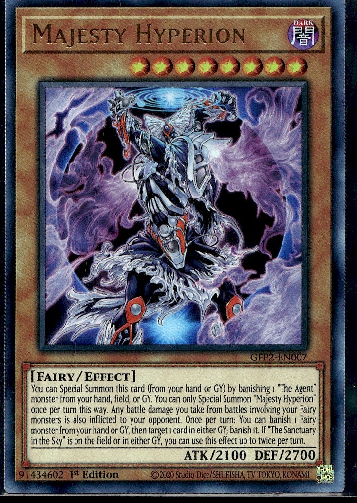 Majesty Hyperion - GFP2-EN007 - 1st Edition - YuGiOh