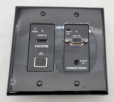 Crestron HD-TX-201-C-2G-E-B-T DM Lite Transmitter and 2x1 Auto-Switcher HDMI VGA