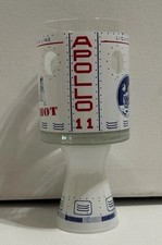 Vaso de colección 1969 Apolo 11 Moonshot y Shot Glass Man On The Moon NASA