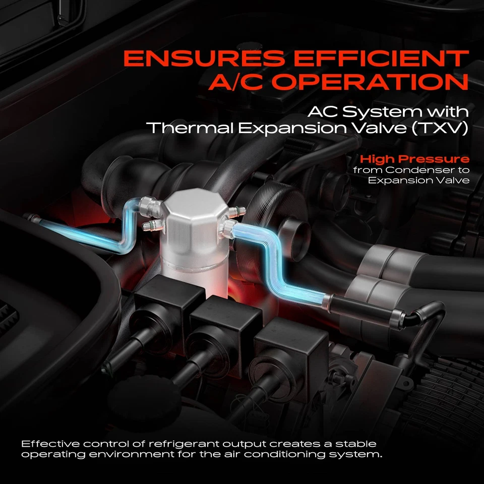 Secador receptor de aire acondicionado de acero para Chevrolet P30 P60 P6000 GMC P3500 P6500 P6000 Foto 2 de 4