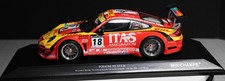 MINICHAMPS PORSCHE 911 GT3 R DE LORENZI RACING 24H SPA 2011 SCALE 1:18 693/750