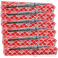 6X febi GlÜHkerzen Passend FüR BMW 3Er E46 5Er E39 7Er E38 X5 E53 Opel Omega B