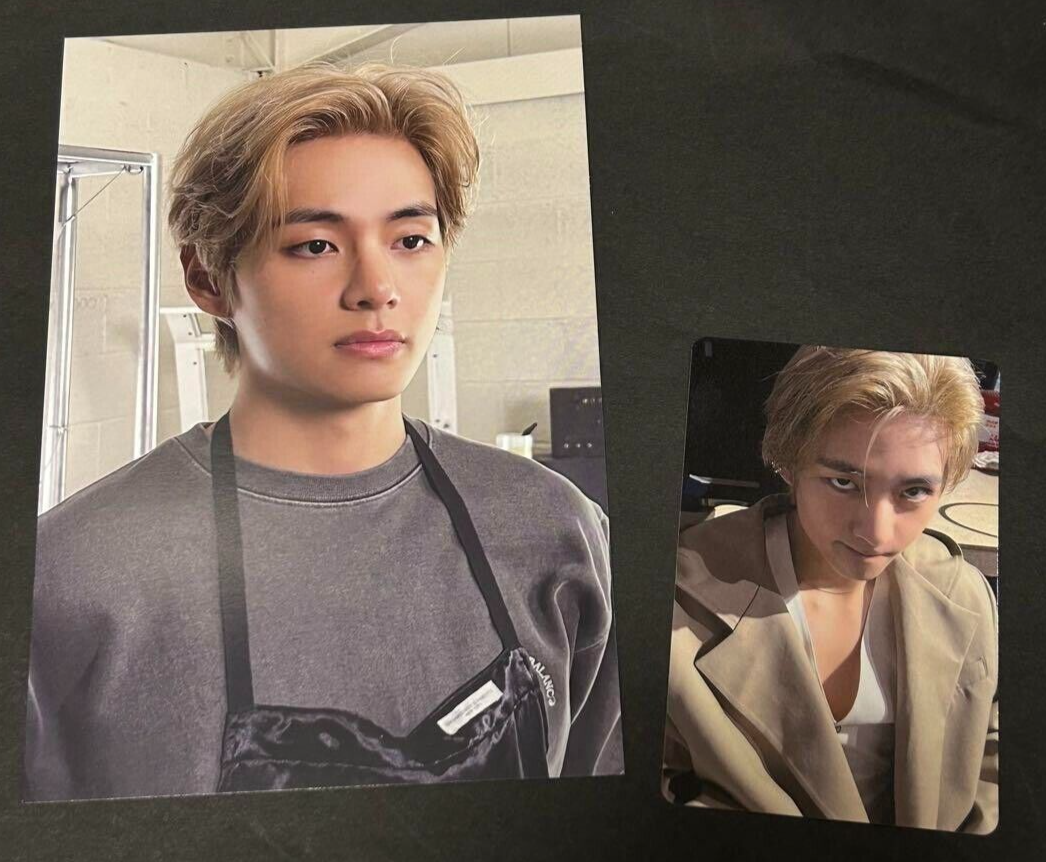 BTS V Taehyung Layover UMS Japan Limited Postcard Photocard 2 set