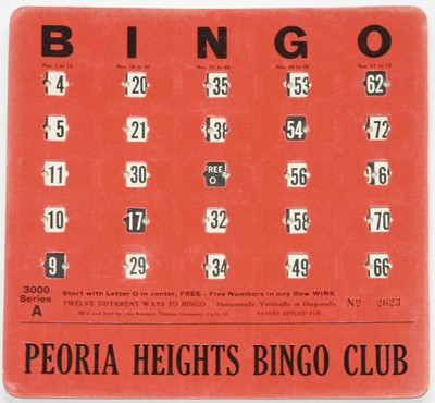 Bingo hall 70