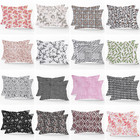 2Pcs Hand Block Cotton Bed Pillowcases Bedding Pillow Case Cover Standard Queen