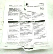 SQUARE D BY SCHNEIDER INDUSTRIAL CONTROL TRANSFORMER 9070T100D4    