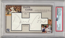 Dave Cone New York Yankees signed autograph card PSA DNA