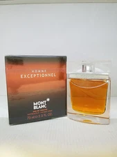 Mont Blanc Homme Exceptionnel for Men 2.5 FL Oz / 75ML Eau De Toilette Spray New