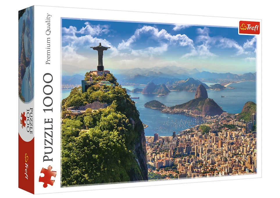 Rio de Janeiro Christ the Redeemer Jigsaws Puzzle Gift Quality Trefl 1000 pcsToy